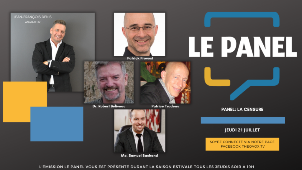 Panel sur la censure 2022-07-21 : Studio TheoVox