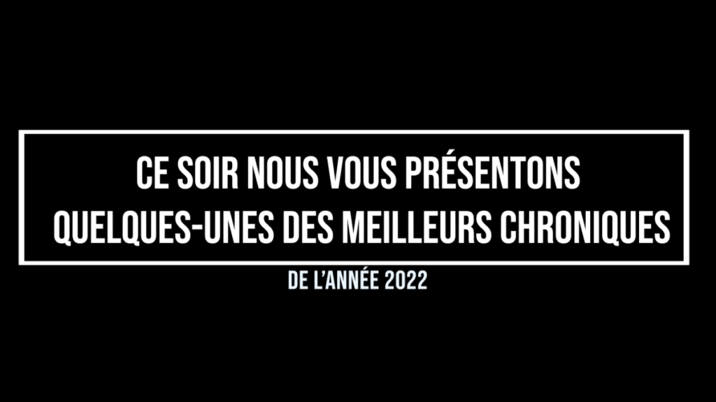 Voici l’émission  » Best of  » de l’année 2022 : Studio TheoVox